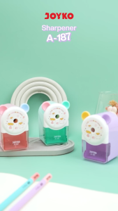 JOYKO Rautan Serutan Sharpener Putar Auto-Feed A-187 Stationery