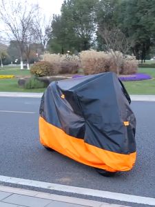 ผ้าคลุมมอไซค์ ผ้าคลุมรถมอไซ L/XL/XXL กันแดดกันน้ำได้100% ถุงคลุมรถมอไซ ผ้าคลุมมอเตอร์ไซค์ ผ้าคลุมรถมอเตอร์ไซค์