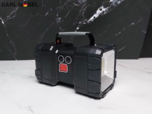 Senter Sorot LED Double Head Super Terang High Power XHP-100 LED L2 Senter dua sisi outdoor