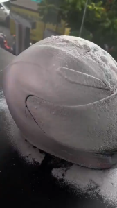 Vệ sinh mũ bảo hiểm OTech BX-10 (450ml) làm sạch nón BH mà không cần giặt