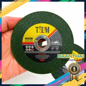 (1ใบ) ใบตัดเหล็ก ตัดสแตนเลส แผ่นตัดเหล็ก ไฟเบอร์ ใบตัด 4 นิ้ว ทนทาน คม กล่องละ 50ใบ