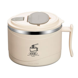 XIAOCHUSHU | Insulated Thermal Stainless Steel Japanese Style Soup Bowl