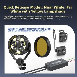 RUIHANG | Laser High-Intensity Far-Near Beam Motorcycle Light