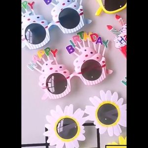 Happy Birthday Funny Sun Glasses Plastic Glasses Party needs party supplies