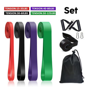 TPE Resistance Bands Pull Up Assist BandsMobility BandPowerlifting Bands for Body Stretching Resistance Training Home Gym