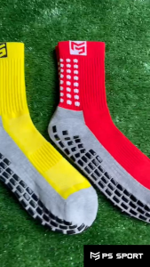 PS TRAINING ถุงเท้าฟุตบอลกันลื่น รุ่นCLASSIC ถุงเท้ากันลื่น anti slip sock กีฬาฟุตบอล ออกกำลังกาย มี5สี ถุงเท้าฟุตบอล ถุงเท้ากีฬาผู้ชาย ถุงเท้าบอล