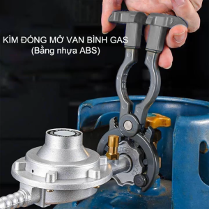 Combo 2 kìm vặn tháo lắp bình gas van khí gas đa năng bằng nhựa ABS