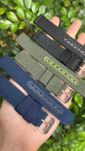 Dây đồng hồ Dù Seiko 5 quân đội size 18mm 20mm 22mm
