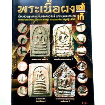 รูปจากผู้ขายบน Lazada: สอนดูพระแท้ หนังสือพระ พระเนื้อผง แท้ เก๊ วิธีดูพระสมเด็จวัดระฆัง พระสมเด็จบางขุนพรหม พระสมเด็จเกศไชโย พระขุนแ ตั้งราคา ฿149 ขายแล้ว 289 ชิ้น