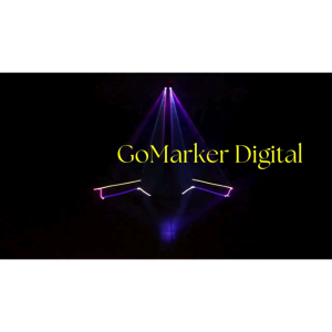 GO E&Q Lampu Sorot Panggung Laser Stage Light Double Head RGB DMX 60W - EQ-60W