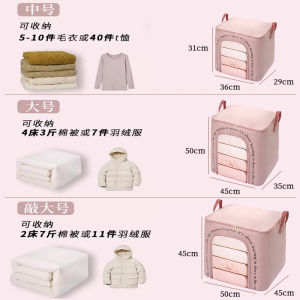 Seasonal Clothing Storage Box down Jacket Special Storage Bag Home Wardrobe Organizer Tool for Clothes And Quilts Storage