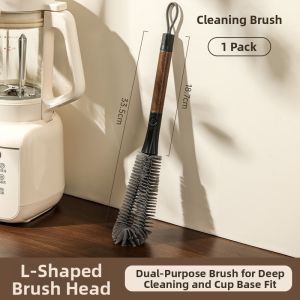 FURENJILI | 2-in-1 Detachable Cup Brush