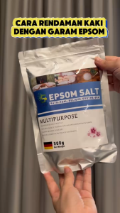 Epsom Salt / Magnesium Sulfate / Food Grade / Imported From Germany