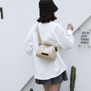 กระเป๋าผ้าใบ Oxford ทรงเรือเดี่ยวสำหรับผู้หญิง กระเป๋าสะพายข้างแบบสะพายไหล่เดี่ยว กระเป๋าแฟชั่น กระเป๋าสะพายข้างแบบเรือเดี่ยว กระเป๋าสะพายข้างแบบลำลอง