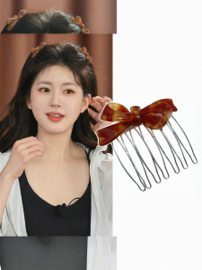 WENZHU | Kẹp Tóc Trang Trí Dạng Răng Cưa 5 Răng