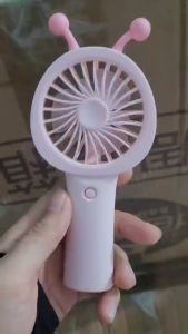 QUẠT MINI POCKET CẦM TAY CÓ ĐÈN LED2 TỐC ĐỘ GIÓ MẠNH SẠC USB TH.Đ