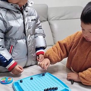 Payoe 30pcs Permainan Papan Seru Mainan Edukasi Anak Catur Magnet Mini Mainan Permainan Keluarga Interaktif