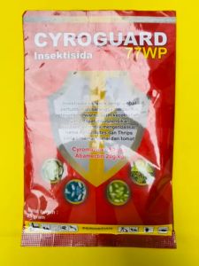 Insektisida CYROGUARD 77WP Indah Perkasa Utama kemasan 25gram