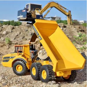 ST[Fast Delivery][Original Available]Large RC truck 1:20 Double E E591 A40G Rc Dumper Alloy Cars Trucks Remote Control Car Tractor Articulated Dump Engineering Car