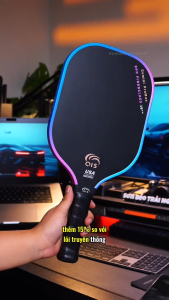 Vợt Pickleball QIS GEMINI PROMAX 16mm Gen 5 - Lõi EPP Êm Tay Ít Rung Dễ Kiểm Soát Bóng Cho Nguời Mới