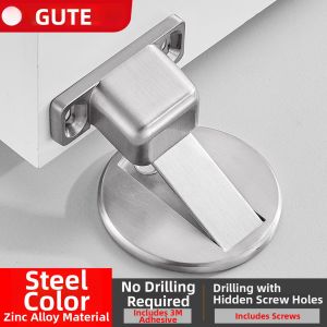GUTE | Invisible Strong Magnetic Door Stop No-Drill