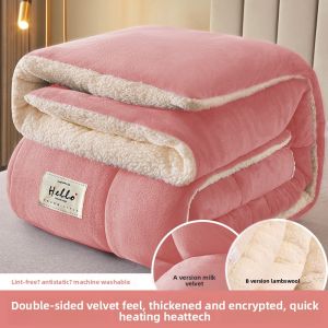 KAMONI | Lamb Fleece Warm Thick Quilt Core 10 Pounds
