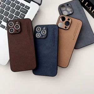 Promo SoftCase Terbaru Plain Leather Ultra Thin Xiaomi Redmi 14C