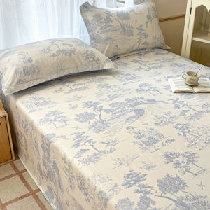 Pure Cotton 100% Thick Single Bed Sheet Dormitory Universal Four Seasons Childrens Double Person Single Person Quilt Cover