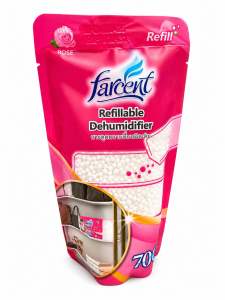 Farcent Premium Dehumidifier Rose Fragrance – Promo Pack for Moisture & Odor Control