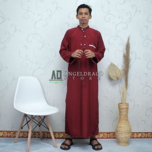 Jubah Dewasa Coklat / Jubah / Jubah Pria / Jubah Pria Dewasa / Jubah Pria Dewasa Size M L XL XXL / Gamis Dewasa Coklat / Gamis / Gamis Pria / Gamis Pria Dewasa / Gamis Pria Dewasa Size M L XL XXL / Baju Muslim Pria Dewasa