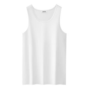 MiiOW | Mens Antibacterial Bamboo Fiber Vest Catman Summer New Quick Dry Sweatshirt Thin Fitness Sports Round Neck T-Shirt Cotton Blend