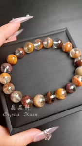 [现货] 10mm 彩幽灵手串｜聚宝盆 × 财运旺盛 × 事业顺利｜10mm Multi Phantom Bracelet｜Treasure • Wealth • Career