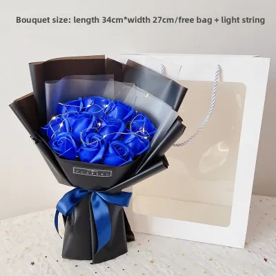 Eternal Soap Flower Valentines Gift Bouquet