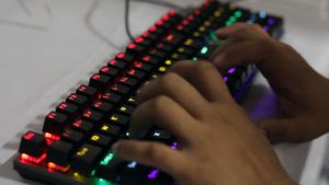 NEXION KY-610 RGB Mechanical Keyboard Light Changing Color 20 RUNNING LIGHTING MODES Hot-swappable