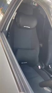 COD Cotton Auto Car Neck Pillow Set Car Seat Memory Foam Set Headrest Back Support Pillow Office Home Breatheable Back Lumbar Cushion Neck Protector