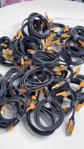 Dây sạc 2 đầu 4 cổng cực kỳ tiện lợi dây dù chắc chắn - Việt Bắc Car Store