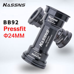 HASSNS bb92 pressfit bottom bracket 24mm Sealed bearing For Shimano Crankset Mountain Road bike press fit bottom bracket