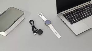 Magnetic Portable Watch Wireless Charger Fast Charging For Samsung Galaxy 8 8Classic 7 6 5 Pro/5/4 Classic/3 USB-A Port