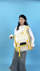 Smart Pets Portable Cat Bag Large-Capacity Pet Bag With Anti-Escape Safety Hook