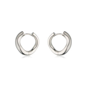 Simplicity High-End Irregular Twist Hoop Earrings