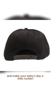 BABY METAL ROCK N ROLL BAND SNAPBACK BLACK CAP