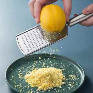 Stainless Steel Cheese Grater Chocolate Grater Baking Tool Lemon Zester Multi-Function Kitchen Tool for Grating And Shredding