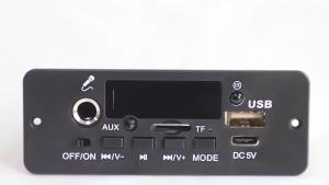 KEBIDU | DC 5V 10W Bluetooth 5.0 Stereo DIY Car MP3 Player Decoder Board 2*5W Amplifier Wireless FM Radio Module TF USB Handsfree Call
