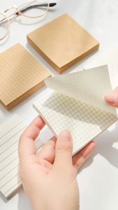 Murah Banget - Sticky Note Memo Kraft Paper & Memo Tempel Mini Simple