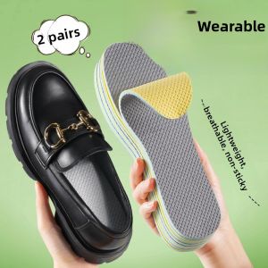 LINGMIAO | Natural Latex Shoe Insoles Womens Barefoot Summer Thin Model Anti-Slip Non-Stick Sweat Absorbent Odor Control Breathable