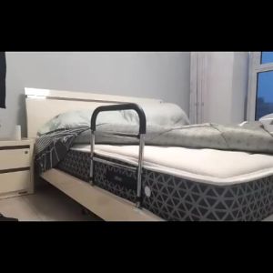 ราวกั้นผู้สูงอายุ สแตนเลส ช่องเก็บแบบตาข่าย กั้นเตียงผู้สูงอายุ สำหรับผู้สูงอายุและผู้ป่วย