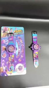 Bandai |   Đồng Hồ Chiếu Hình Hoạt Hình Cho Trẻ Em Đồng Hồ Đeo Tay Điện Tử Kỹ Thuật Số Với 24 Hình Ảnh Đồ Chơi Đa Chức Năng Dành Cho Người Hâm Mộ Quà Tặng Sinh Nhật Cho Người Hâm Mộ