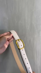 TP-KL008 Tali Pinggang Wanita Bahan Kulit PU Leather Casual Belt Retro Fashion Gaya Santai