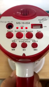 LOA PHÓNG THANH CẦM TAY MEGAPHONE CÓ USB MS-003/004