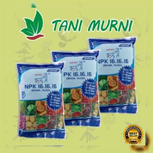 PUPUK NPK Mutiara 16 16 16 Pak Tani 1 Kg